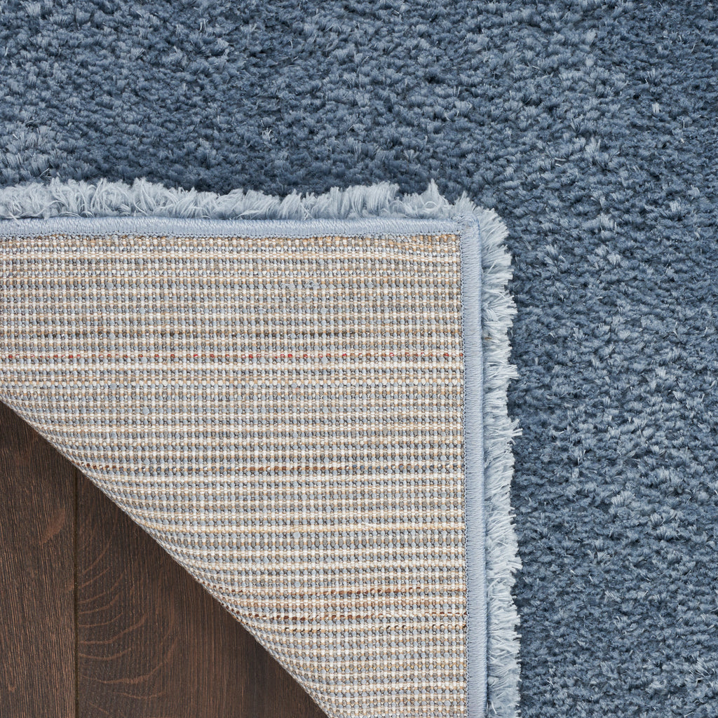 nourison dreamy shag drs05 light blue rug