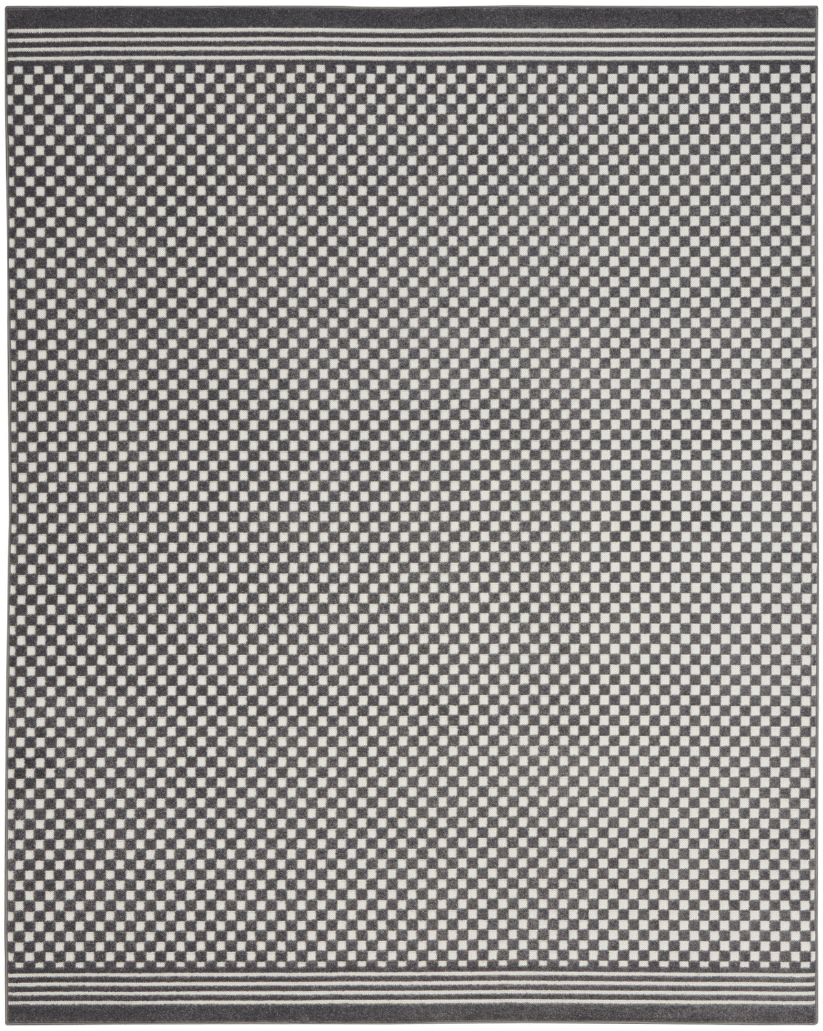 nourison care free caf02 grey rug