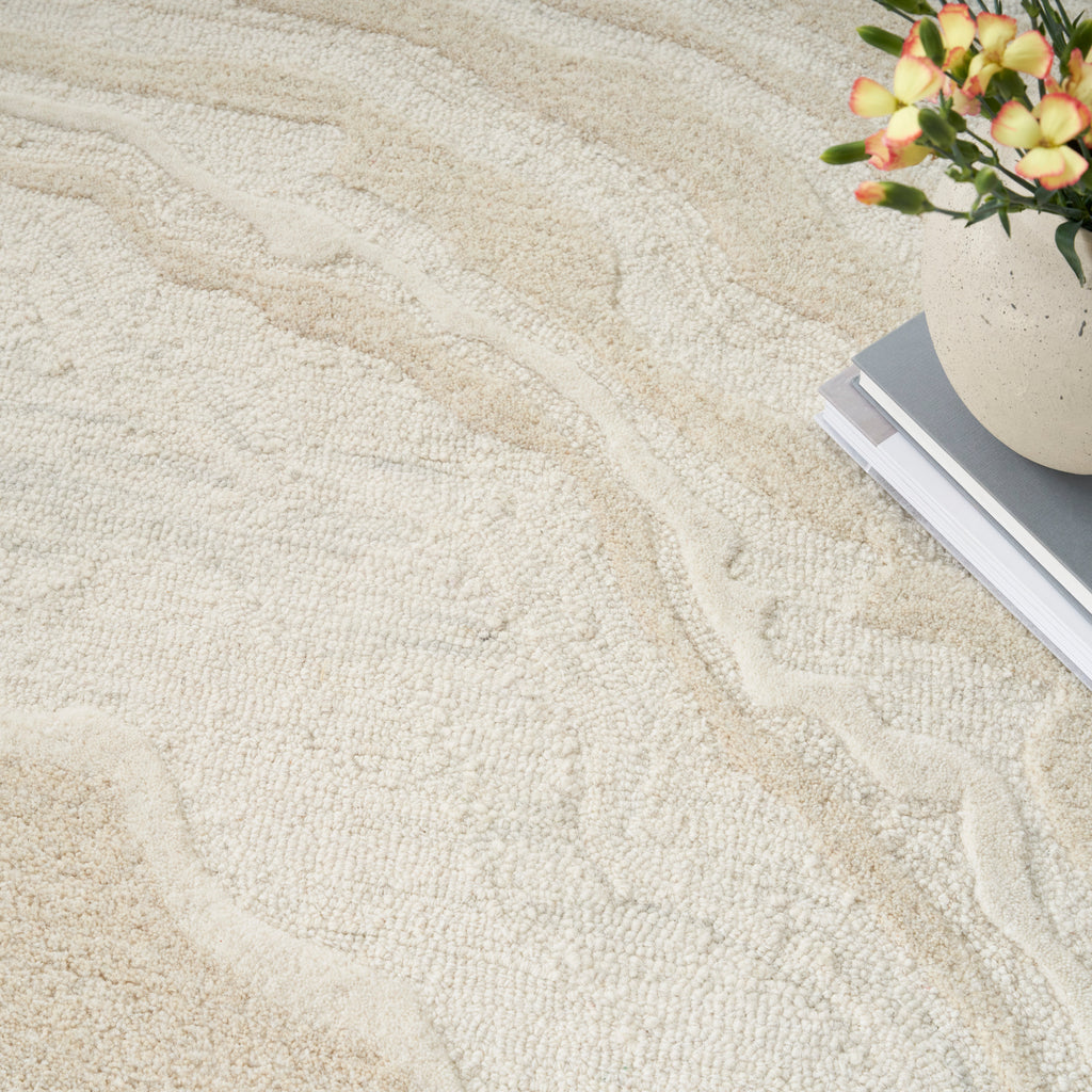 nourison graceful gru01 ivory rug