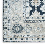 nourison dekor dek02 grey navy rug