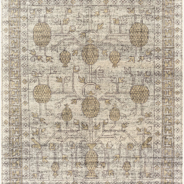 surya tulu tlu 2301 pewter rug
