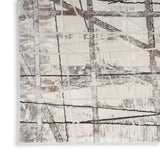 nourison desire dsr03 grey silver rug