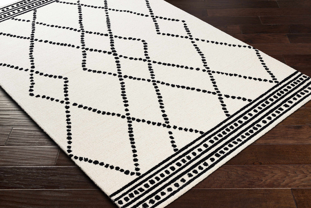 Hauteloom Tamayo TMY Black Hand Tufted Wool Rug