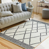 Hauteloom Tamayo TMY Black Hand Tufted Wool Rug