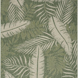 nourison garden oasis goa02 green ivory rug