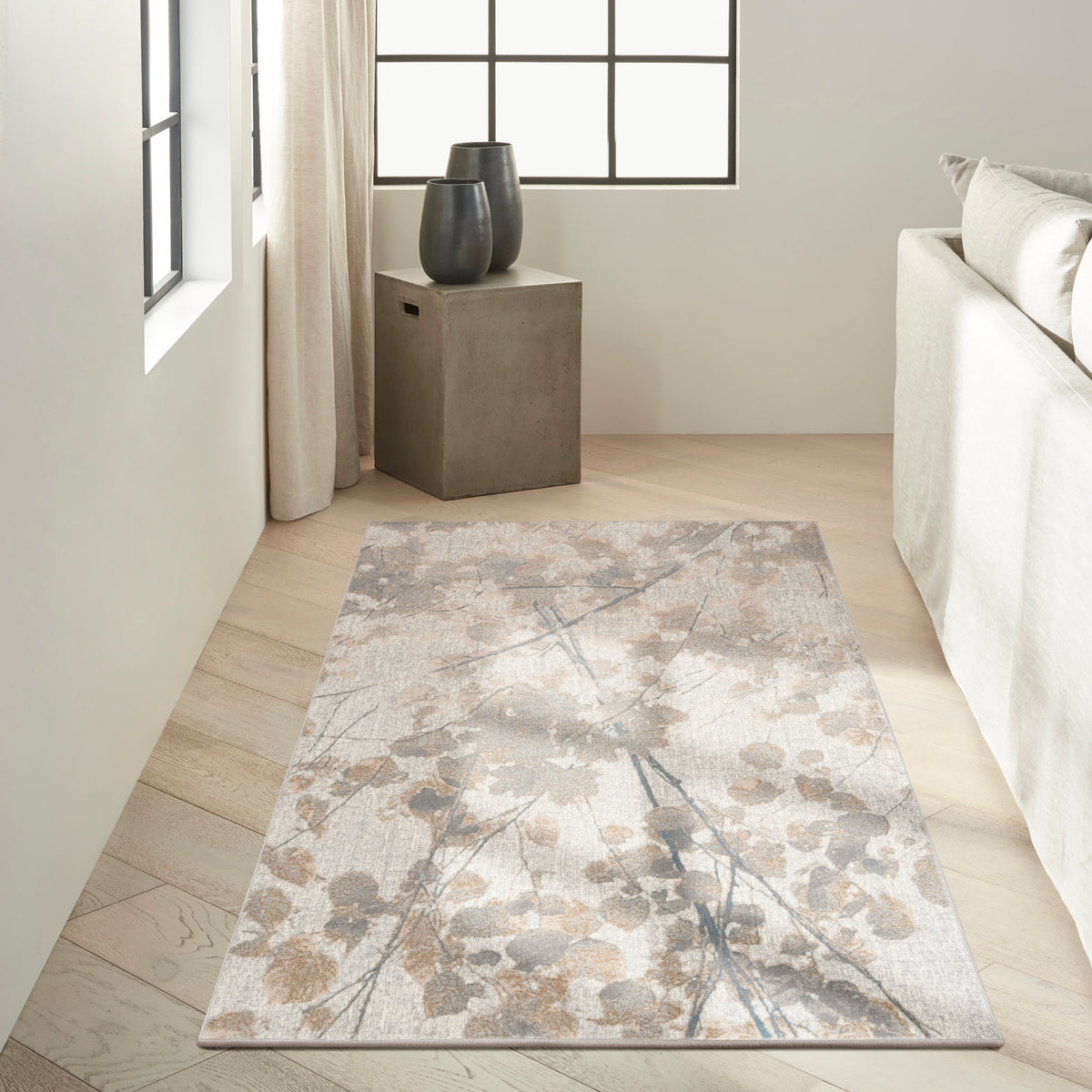 nourison ck950 rush ck957 grey multicolor rug