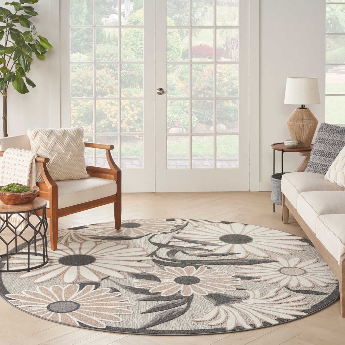 nourison aloha alh33 beige rug