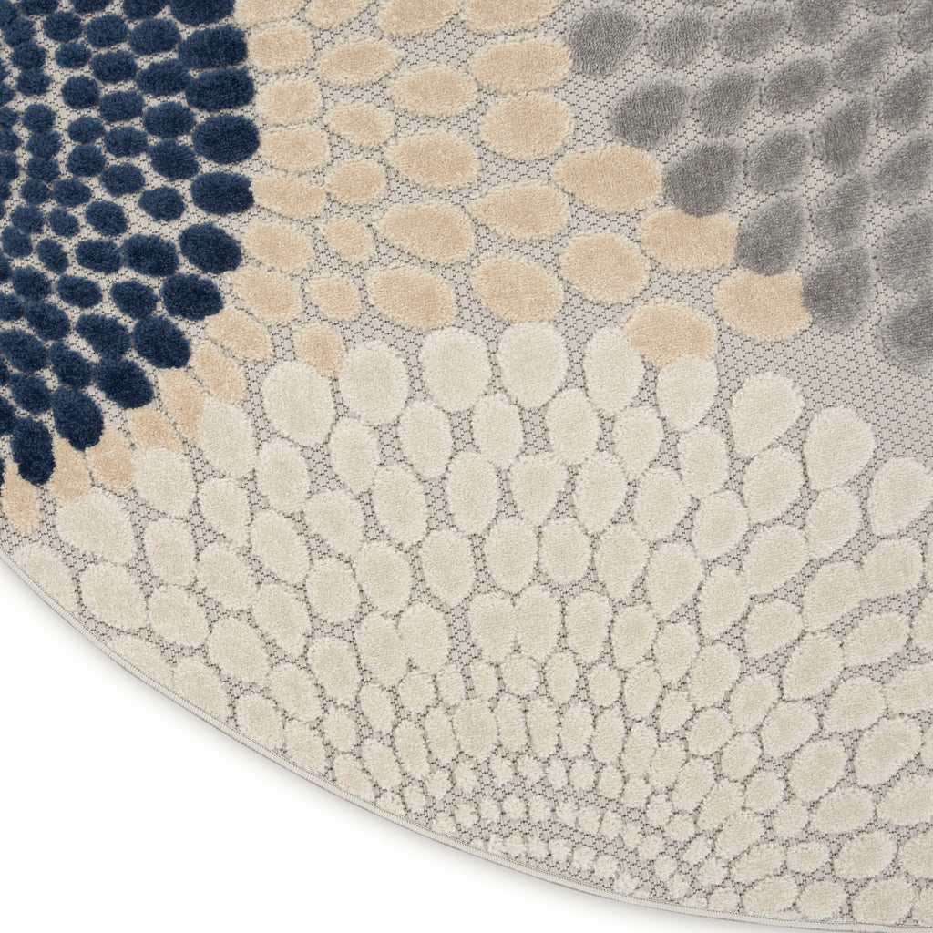nourison aloha alh29 blue grey rug