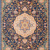 nourison passion psn22 navy multicolor rug