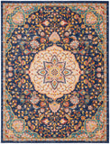 nourison passion psn22 navy multicolor rug