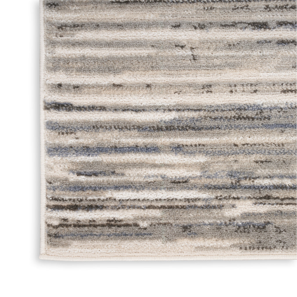 nourison serenity home srh03 ivory grey blue rug
