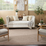 nourison care free caf02 brown rug