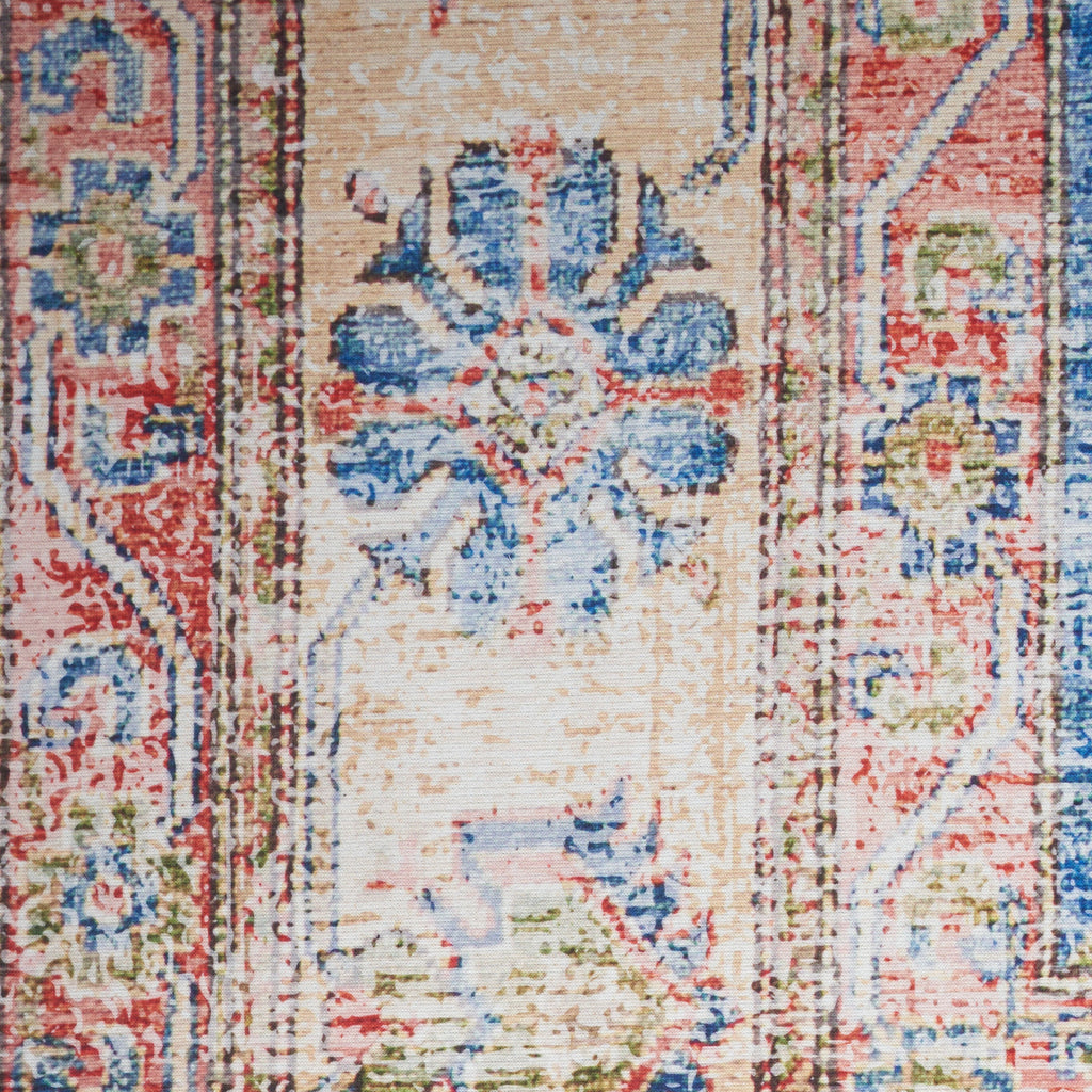 nourison fulton ful08 blue ivory rug