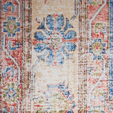 nourison fulton ful08 blue ivory rug