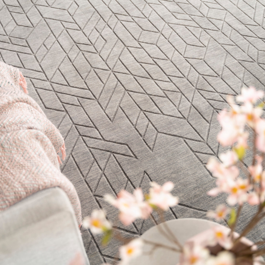 nourison alessia ale01 grey rug
