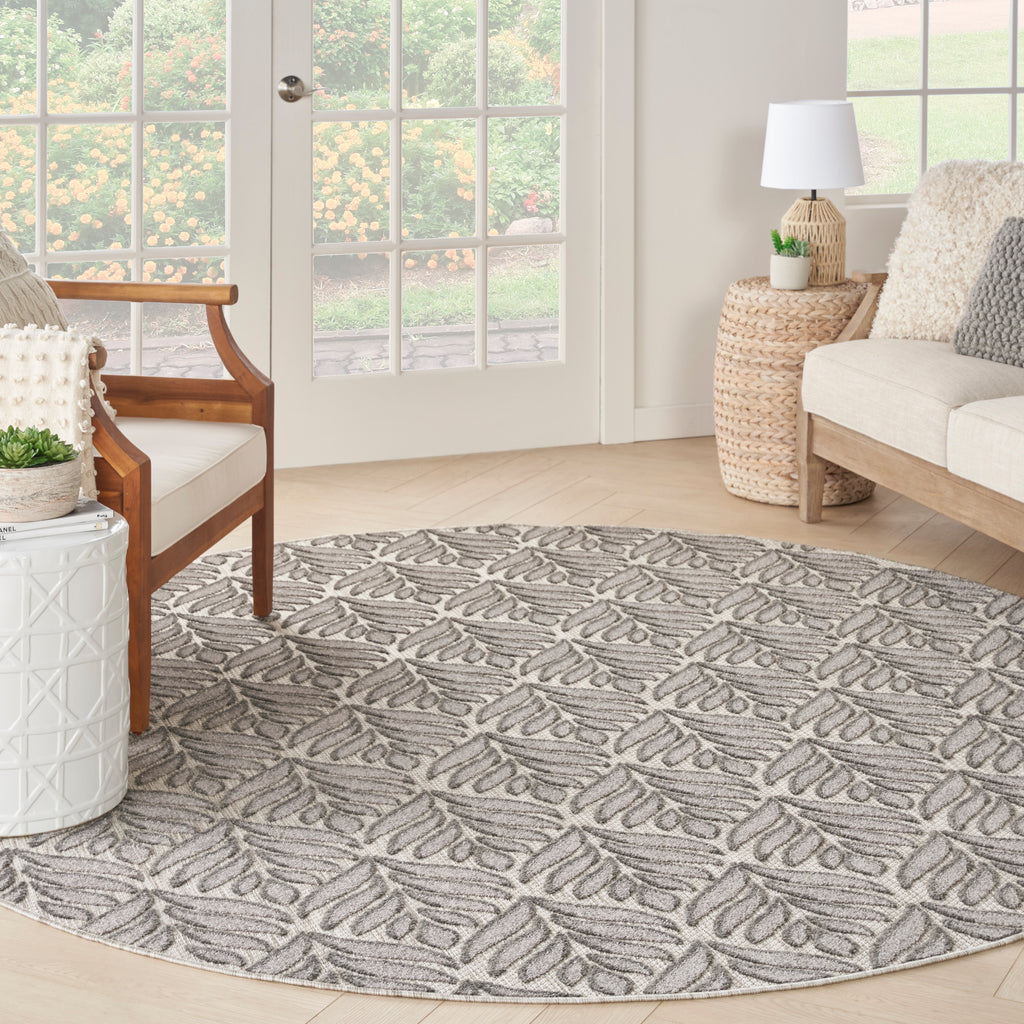nourison aloha alh35 charcoal rug