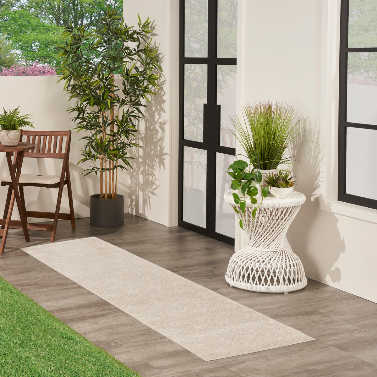 nourison nourison essentials nre04 ivory beige rug