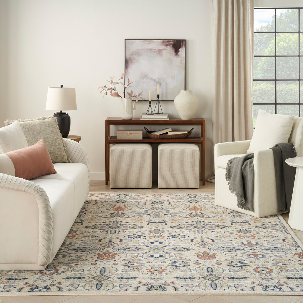 nourison allur alr03 beige rug