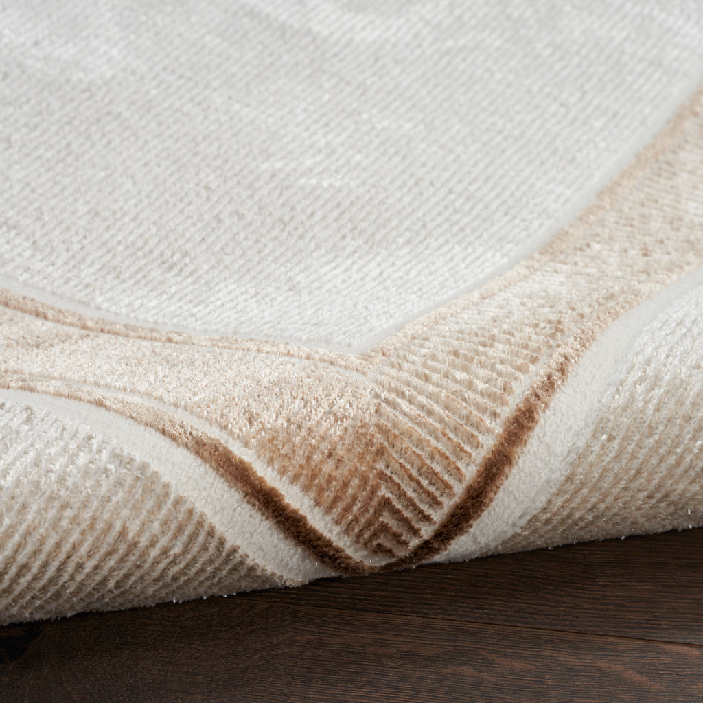 nourison glitz glz08 ivory cream rug