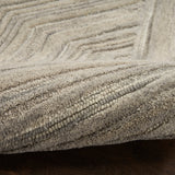 nourison graceful gru03 grey rug