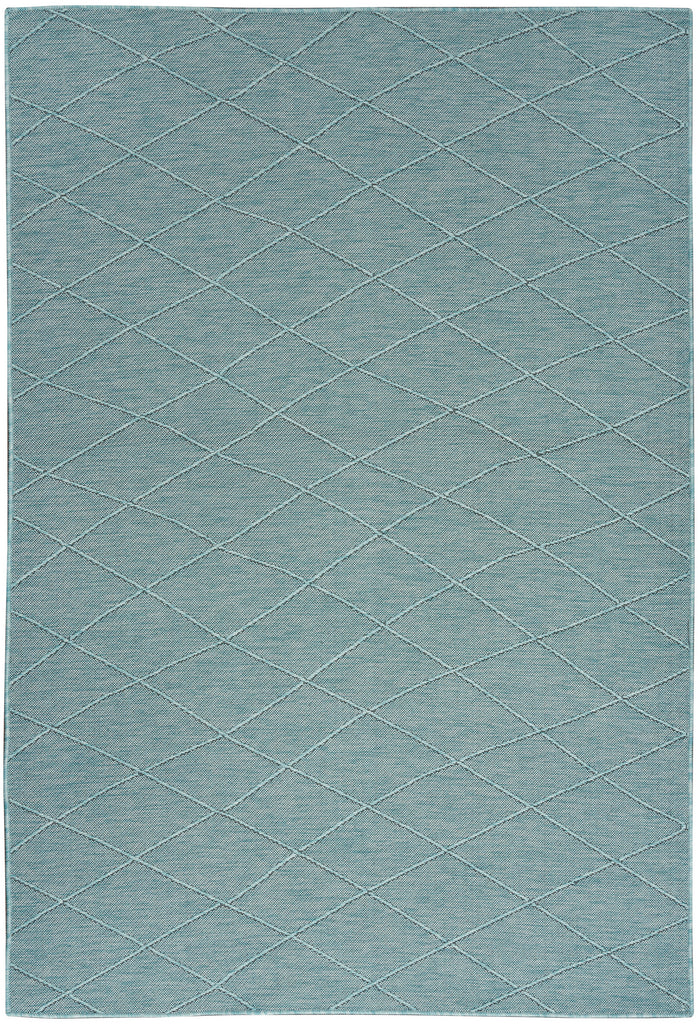 nourison washable solutions wsl01 aqua rug