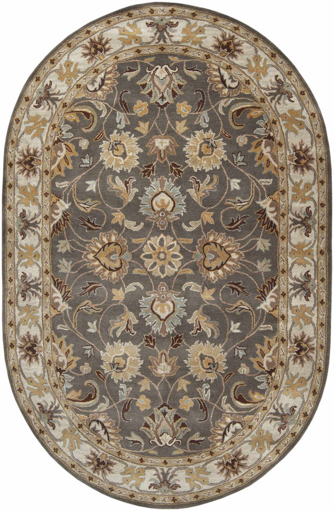 Hauteloom Tranquillity TRANQ Charcoal Hand Tufted Wool Rug