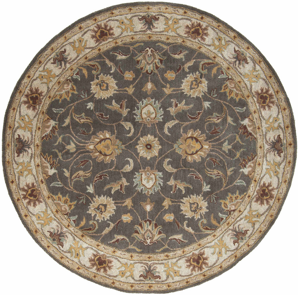 Hauteloom Tranquillity TRANQ Charcoal Hand Tufted Wool Rug
