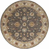 Hauteloom Tranquillity TRANQ Charcoal Hand Tufted Wool Rug