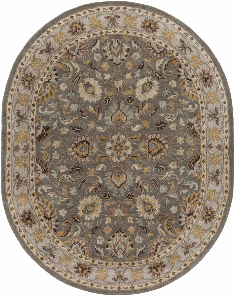 Hauteloom Tranquillity TRANQ Charcoal Hand Tufted Wool Rug