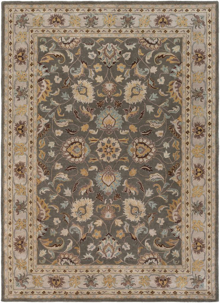 Hauteloom Tranquillity TRANQ Charcoal Hand Tufted Wool Rug