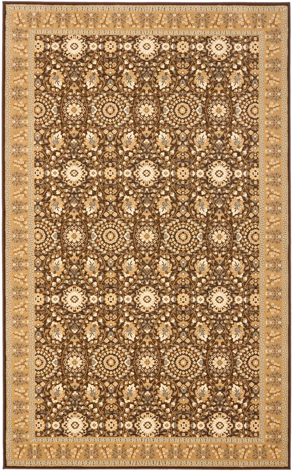 safavieh clearance treasures tre215 2522 brown rug
