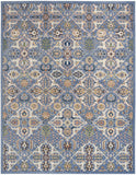 nourison allur alr03 light blue rug