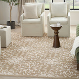 nourison jubilant jub06 taupe rug