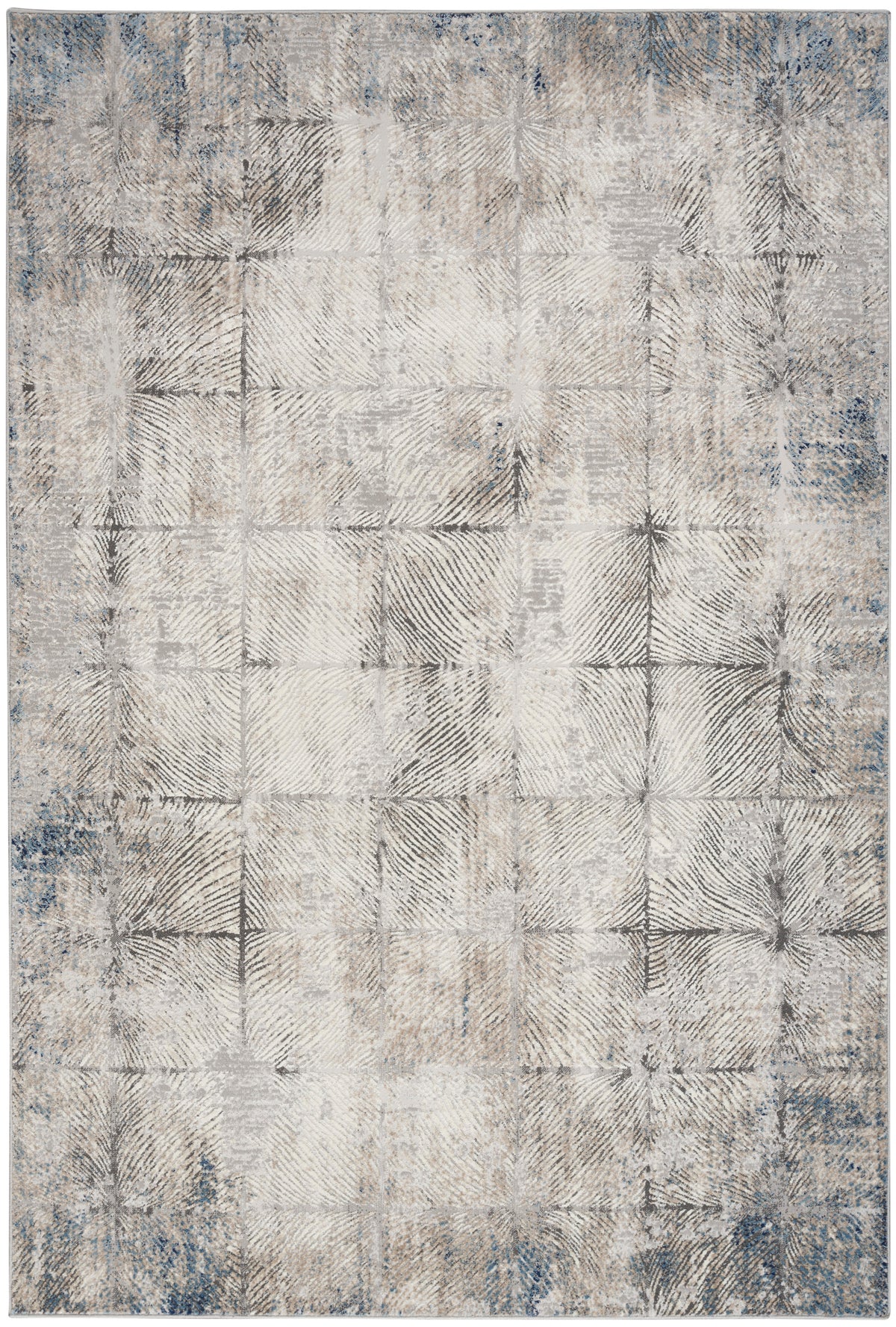 nourison ck022 infinity ifn03 ivory grey rug