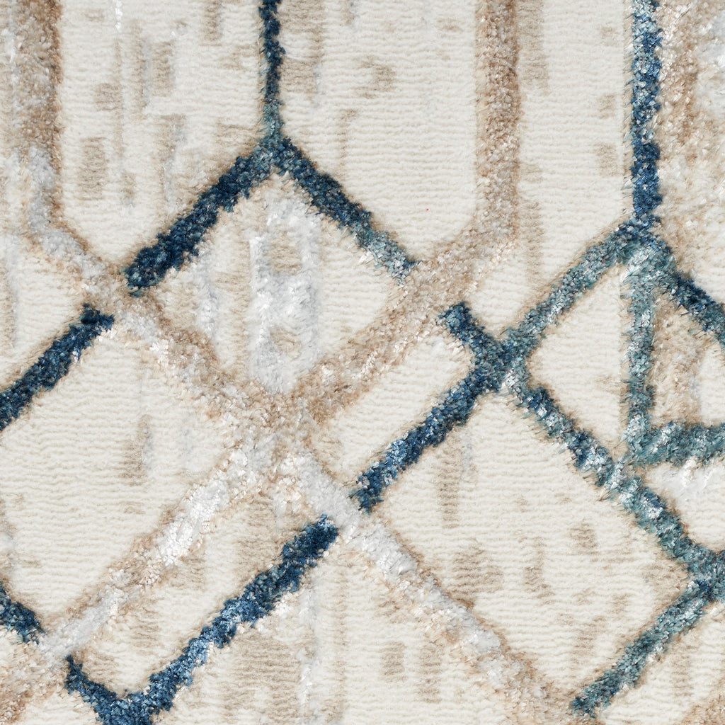 nourison glitz glz03 ivory taupe rug