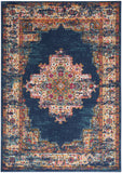 nourison passion psn03 navy rug