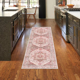nourison vintage home vnh01 ivory red rug