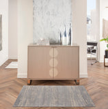 nourison nourison essentials nre03 grey beige rug