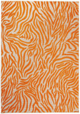 nourison aloha alh04 orange rug