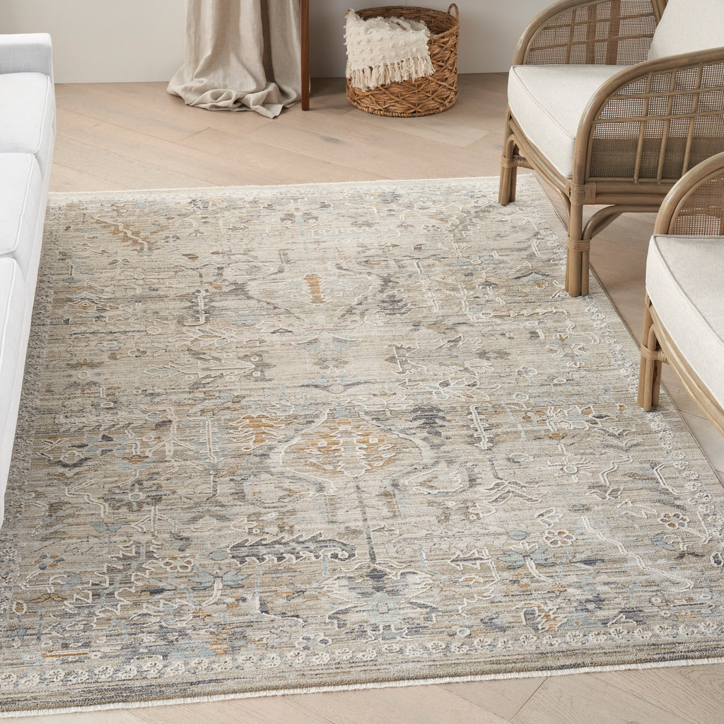 nourison lynx lnx02 ivory taupe rug