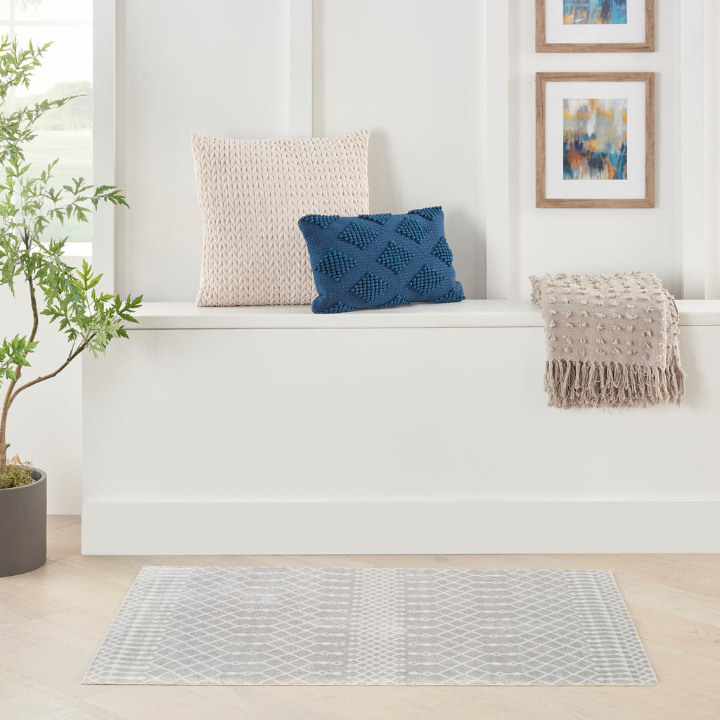 nourison astra machine washable asw10 grey rug
