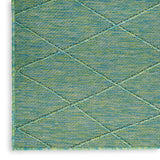 nourison washable solutions wsl01 blue green rug