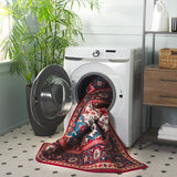 safavieh clearance tucson tsn101q red rug