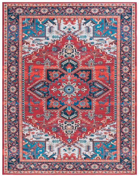 safavieh clearance tucson tsn101q red rug