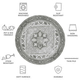 Safavieh Clearance Tucson TSN102F Grey Rug