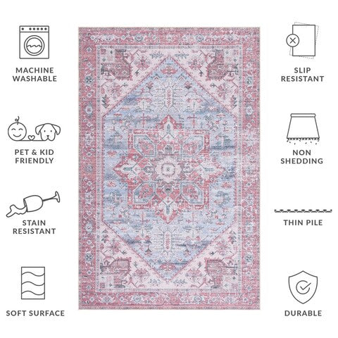 safavieh clearance tucson tsn102g grey blue rug