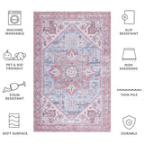 safavieh clearance tucson tsn102g grey blue rug