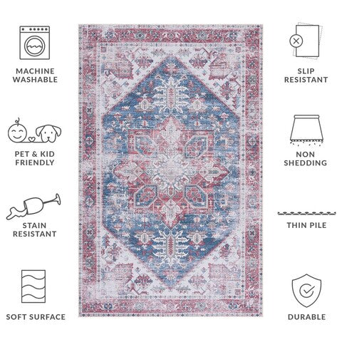 safavieh clearance tucson tsn102n navy rug
