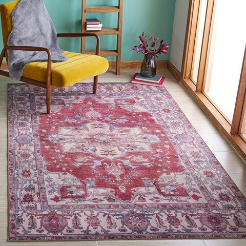 safavieh clearance tucson tsn106q red rug