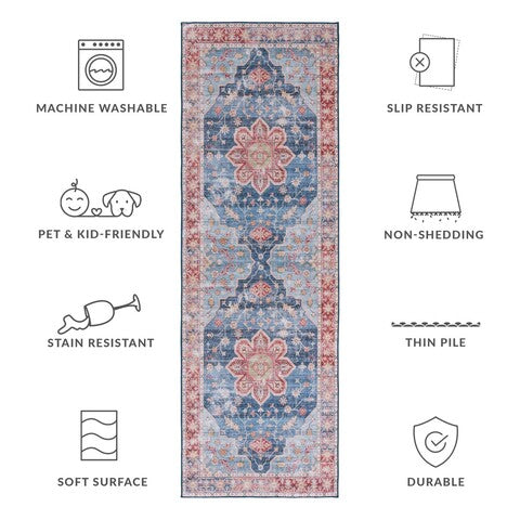 safavieh clearance tucson tsn110m blue rug